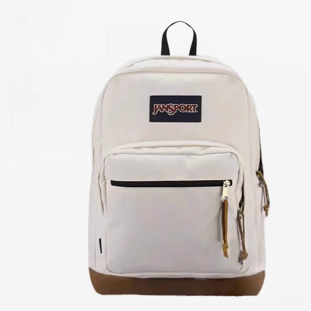 Jansport Big Student Backpack – Classic suede bottom, letter patch; college backpack with large capacity, 15-inch laptop compartment, and a side water bottle pocket for students’ daypacks.