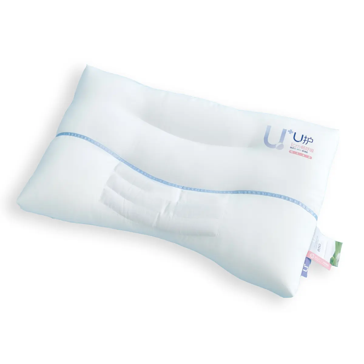 Calming Herbal Pillow with Negative Oxygen Ion and Air Vitamins for Restful Sleep - 100% Polyester Fiber