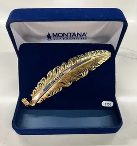 SINALOA - Montana Silversmith Stainless Steel Feather