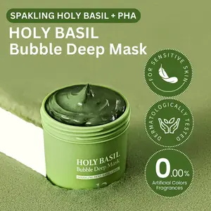 Holy Basil Sparking Bubble Maskbaok