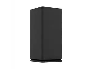 Fractal Design Mood Black Mini-ITX Small Form Factor PC Case with PCIe 4.0 Riser