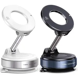 Magnetic Phone Holder for Car 96+ LB Strongest Suction & 2800gf Strongest Magnetic 360° Adjustable Car Phone Holder for Magsafe Phone Holders for Your Car for iPhone 17 Pro Max 16 15 14 13 12 Plus