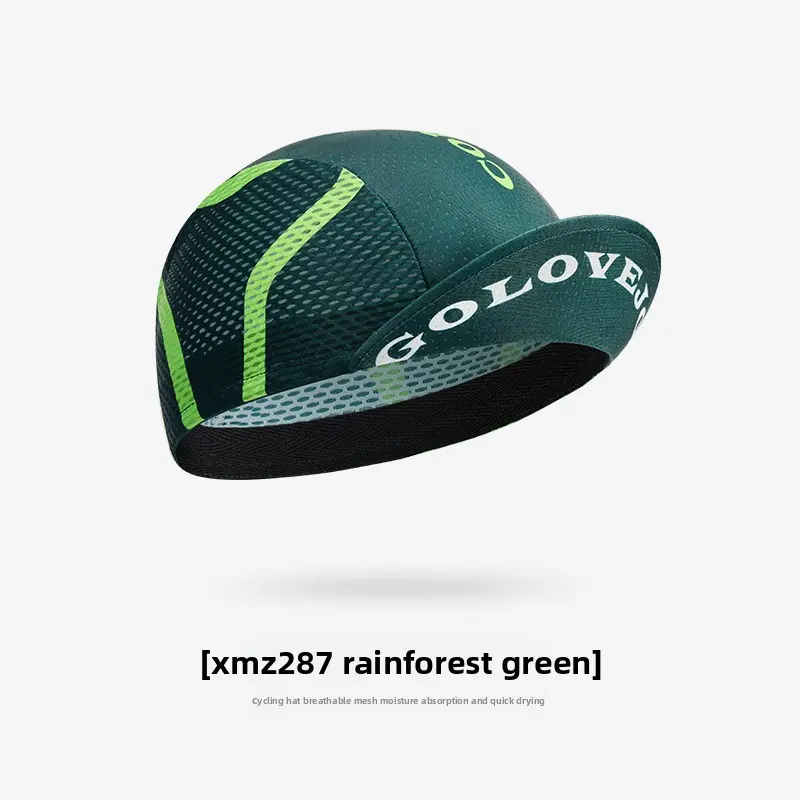 Outdoor sports cycling caps Men's and women's road bikes Sunscreen helmets Lined Sunscreen breathable quick-drying caps