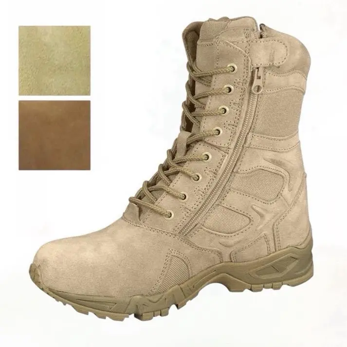 ROTHCO Men's 8-in Mid-Calf Forced Entry Deployment Shoes - Wide, Plain, Lace-Up Nylon Boots with EVA Padded Footbed, Mesh Panels, Side Zipper, Rubber Sole, Closed Walking Shoe Design, Walking Shoes