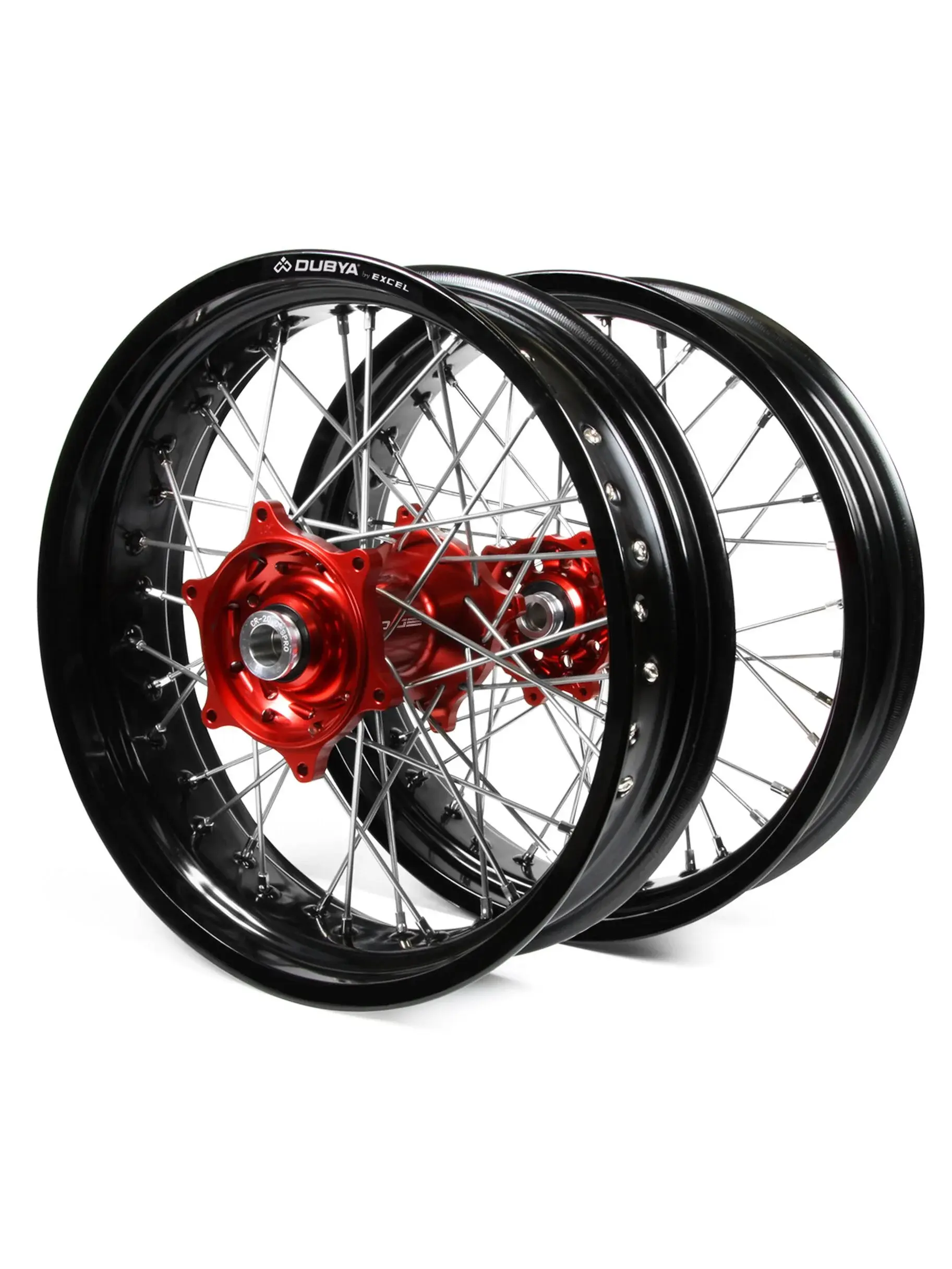 Dubya USA EDGE Gas Gas Supermoto Wheel Set