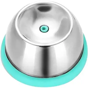 Stainless Steel Egg Piercer for Hard Boiled Eggs - Heavy Duty Egg Hole Puncher with Safety Retractable Pin & Non-Slip Base,  Cracking & Easy Peel Tool for Meal Prep, Keto & Bento, Blue