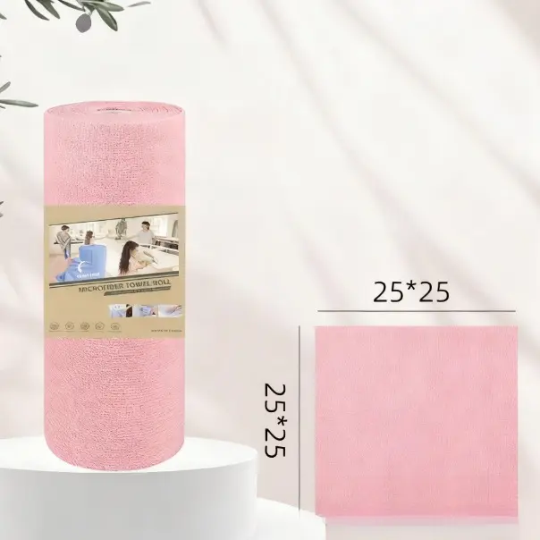 Pink 25*25cm [20 sheets] 1 roll