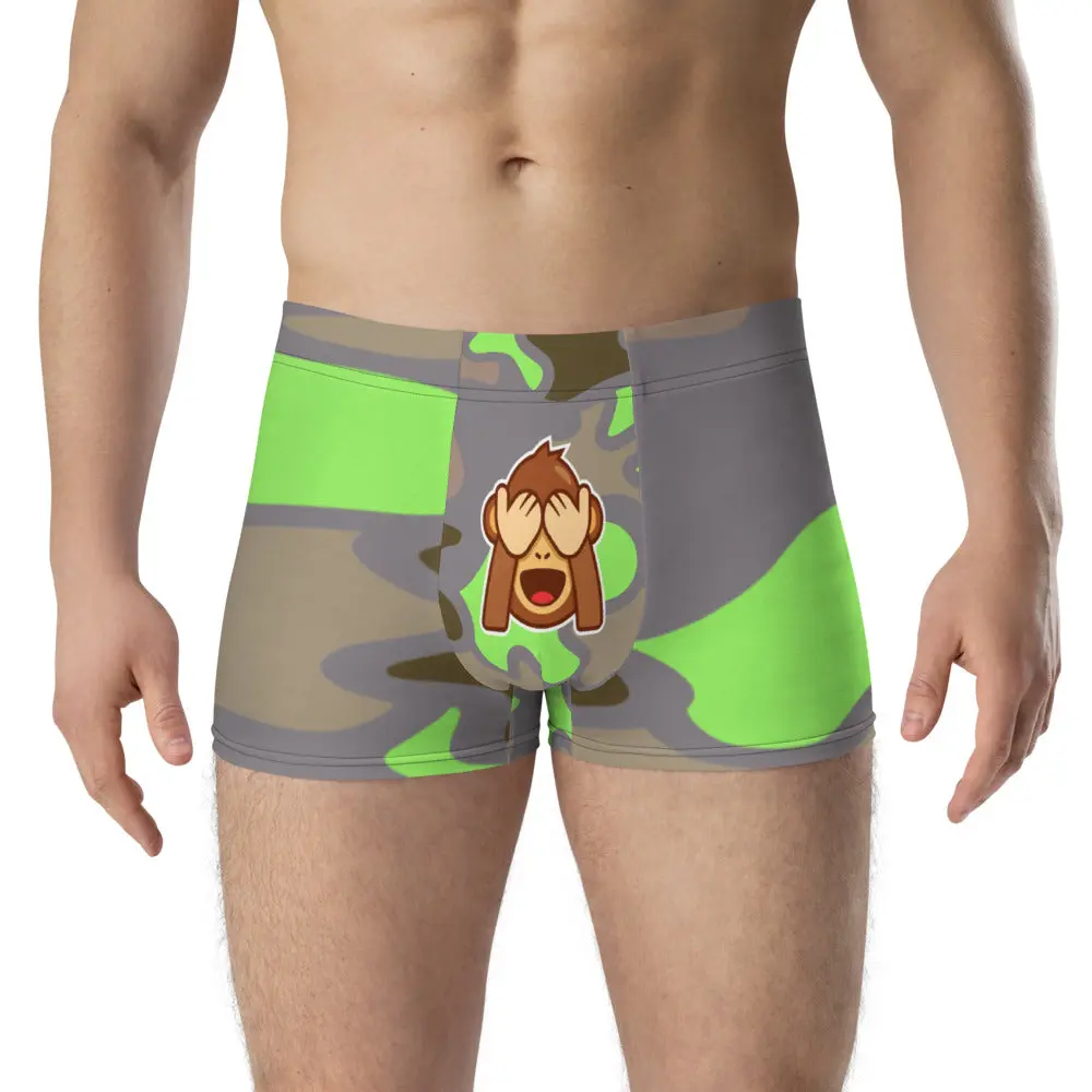 See, Hear, & Monkey Bidnezzzz Boxer Briefs