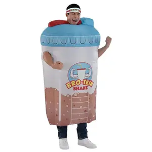 Bro-Tein Shake - Food & Drink - Inflatable - Costume - Adult