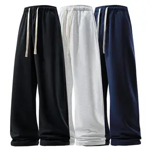 3PCS pants men sweatpants Men's Solid Thermal Lined Drawstring WaistPants,Casual Comfy Loose Fitting Trousers for Fall &Winter, Men's Bottoms for Daily Wear, Relaxed Fit, fleece sweatpants??school season??gift??