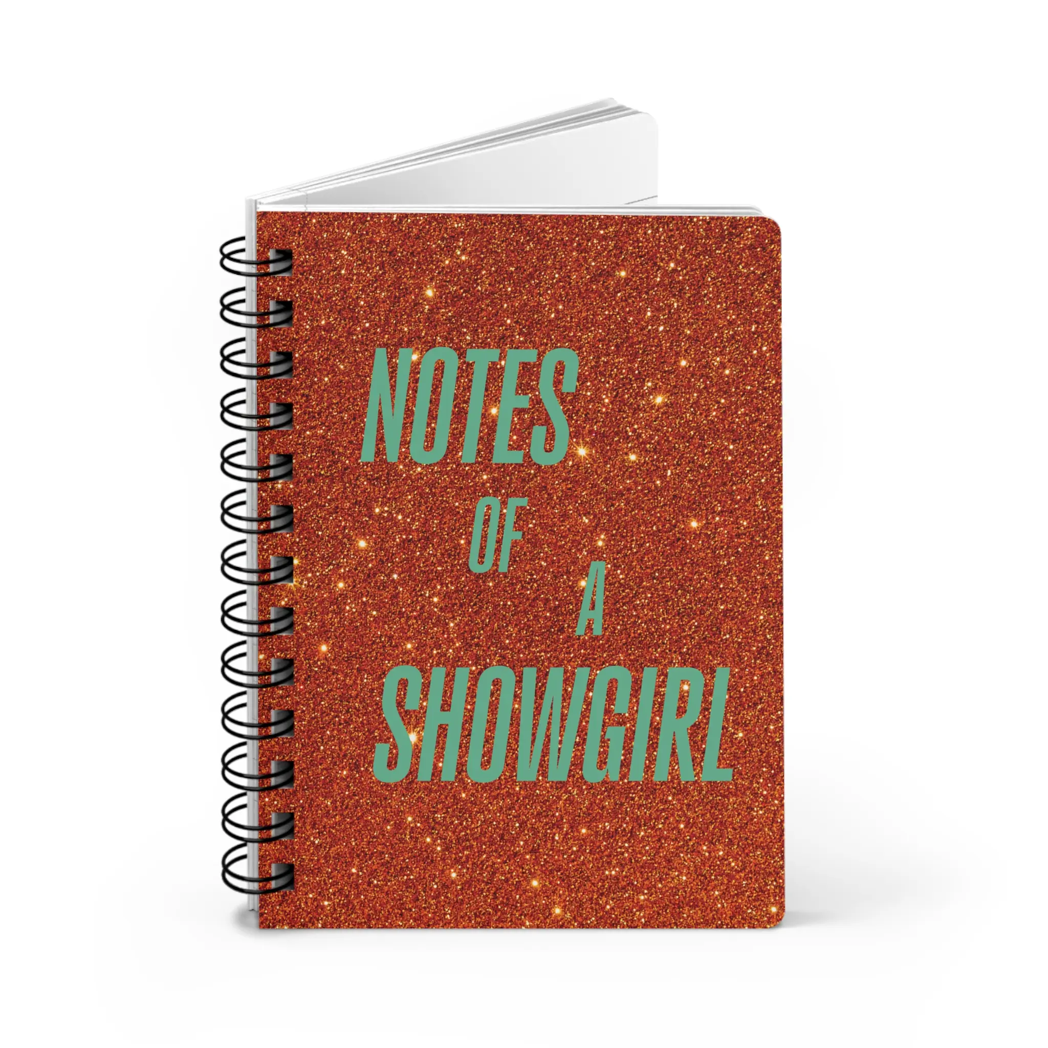 Notes of a Showgirl Notebook | Taylor Notebook | Gift For Her