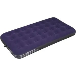 Twin Size Air Mattress - Portable Foldable Comfortable Bed Lightweight Inflatable Airbed for Camping, Home and Travel Air Bed - Easy to Set Up - Ideal for Kids, Adults, and Guests 75''X39''X9''