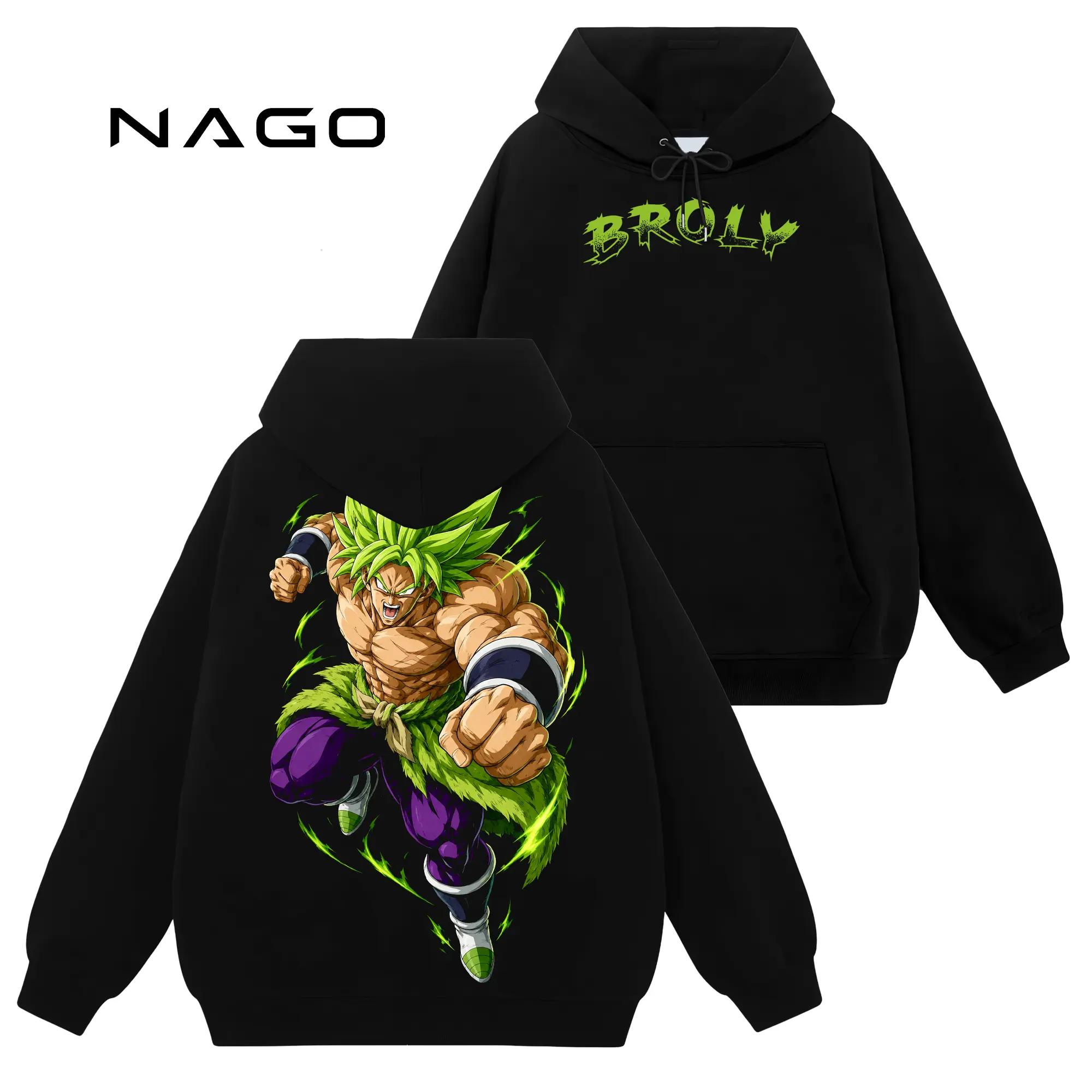 [Nago Shop] Limited Super Broly - Dragon Ball #490 Unisex Cotton TShirt Sweatshirt Hoodie Top, Retro 90s Y2K Graphic Seamless Basic Casual Everyday Streetwear Tops, Gift For You