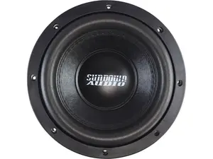 Sundown Audio Horizon Series 8" Car Audio Subwoofer (HZ8D4 Model) - Dual 4-Ohm Voice Coils, Component Subwoofers for Automotive Sound Systems