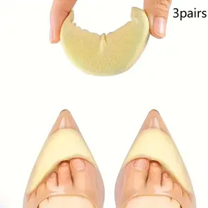 Toe Inserts For Shoes Too Big, 3 Pairs Shoe Inserts For Women & Men, Foam Toe Filler, Shoe Fitters