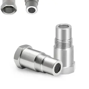 2PCS M18x1.5 Sensor Filter Adapter New Stainless Steel Extension Pipe Fitting - Car Repair Tools, Automotive Tools