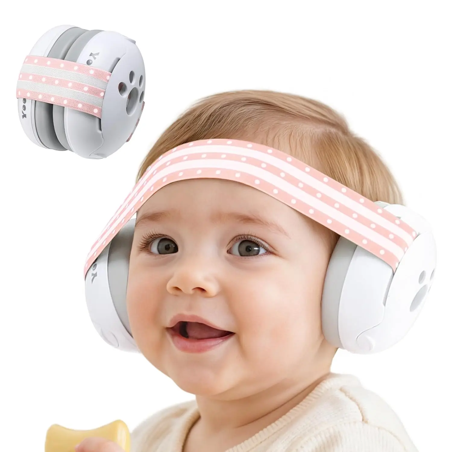 Halloween Fall Gift Baby Ear Muffs Noise Protection for Infant and Babies Up to 36 Months - Noise Cancelling Headphones for Ear Protection, Sleep, Travel Baby Essentials