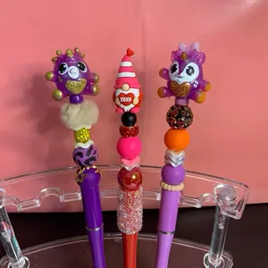 ***LIVE CLAIM***. Basic beaded refillable pen