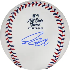 Pete Crow-Armstrong Chicago Cubs Autographed 2025 MLB All-Star Game Logo Baseball - Fanatics Authentic Certified