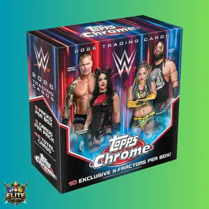 2026 Topps Chrome WWE - Factory Sealed - Mega Box