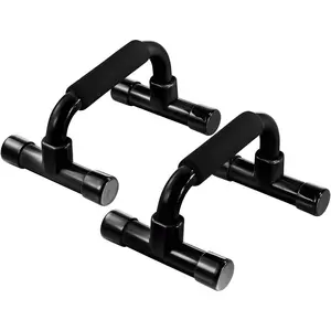 Push Up Bar Strength Training - Home Gym Exercise Equipment Push-up Stands with Cushioned Foam Grip Handles Non-Slip Sturdy Structure - Floor Workouts Fitness Calisthenics for Men Women