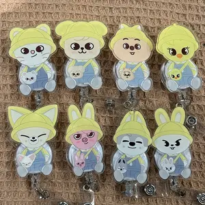 K-Pop Fan Animal Badge Reel – Kindergarten Edition