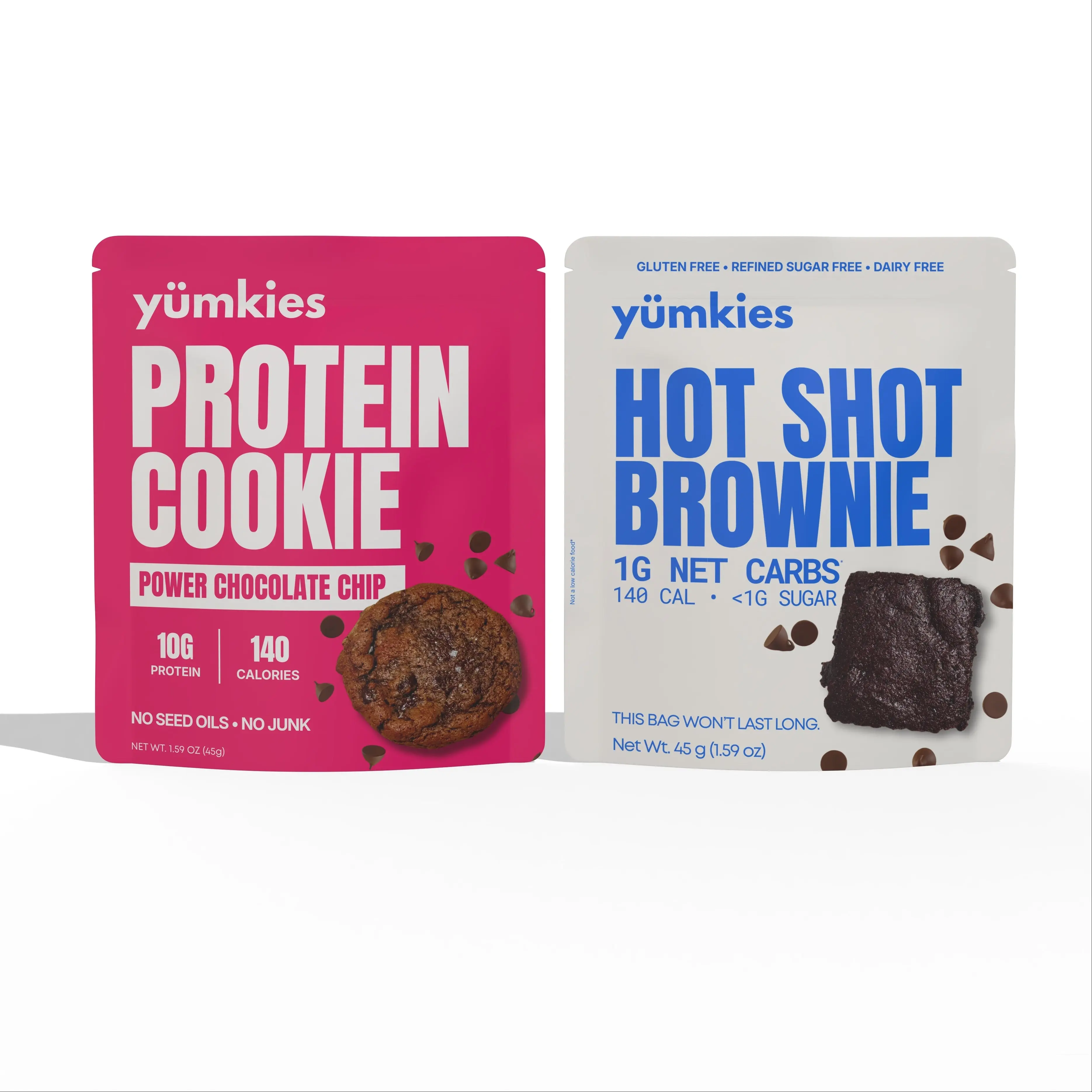 Protein Cookie & Brownie Bundle | Gluten Free, Refined Sugar Free, Seed Oil Free, Keto Snack Pack