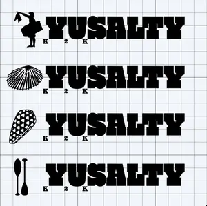 YUSALTY Car Decals - Adhesive Vinyl Bumper Stickers, Auto Parts Accessories, Cars Accessories for Vehicle Exteriors