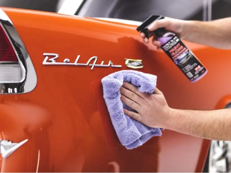 P&S Paint Gloss Showroom Spray N Shine Quick Detail Spray - Waterless Wash Wax, Clay Glide, Dual Action Formula, Extreme Slickness, Car Detailing, DIY Car Care, Safe for All Paint Types