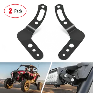 Nilight 30-32 Inch Upper Light Bar Roof Mounts For UTV 2011-2018 Polaris RZR 900 1000 800