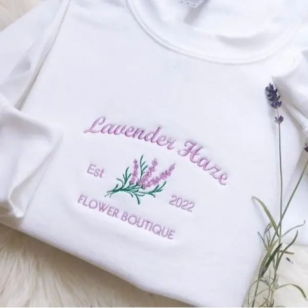 Lavender Haze Embroidered Sweatshirt, Lavender Haze Shirt, TS embroidered sweatshirt, Gift For Her Fan