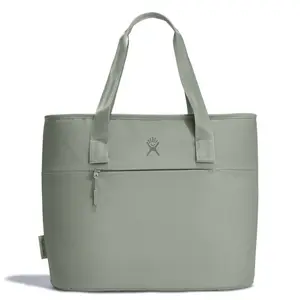 Hydro Flask 20 Liter Insulated Tote - Agave: Polyester Zip Cooler, Outside Pocket