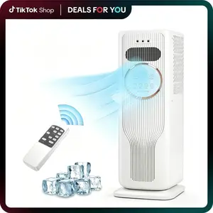 【New Arrivals】Zero Queen Portable Air Conditioner 8000 BTU (ASHRAE), Remote Control, Fan Mode, Cools 200sq.ft, 24 Hour Timer, Quiet Operation, 2 Fan Speed for Bedroom Office Home Dorm.smartliving, Ac Fans For Bedroom