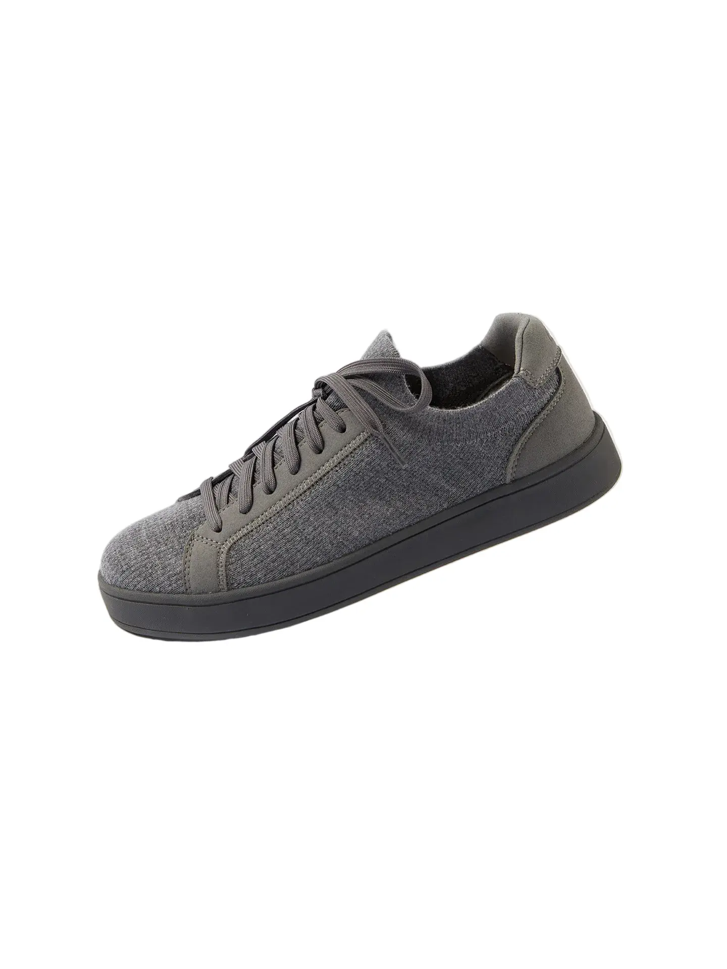 Men's Casual Trainers - Mercerized Wool Cashmere Knitted Footwear with Cool Stone, Gobi, Sweetfoam Features - Model UK0052-7210/0000