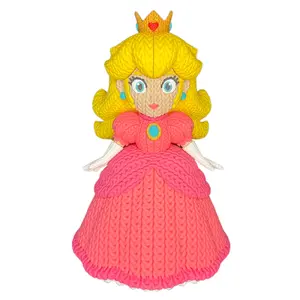 Princess Peach - Inspired 3D Printed Collectible
