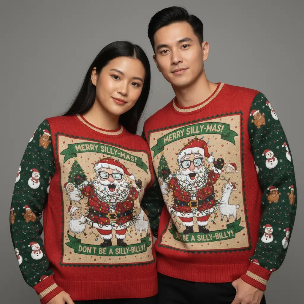 Silly Vibes Only – Ugly Christmas Sweater