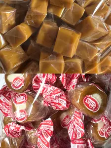 90’s NYC Bodega Caramel Candy 1LB Bag | Caramel Squares | Goetze’s Caramel Creams Bulls Eye Candy | Retro Old School Candy Bulk – NY Snack Pantry