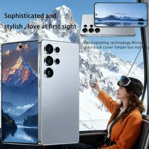 25 Ultra Unlocked SG Android 14 Smartphone 12GB+512GB,6.99 HD Display 68MP+108MPCam.7800mAh, Dual Card, Built in Pen. FaceUrlock, Case & Protector