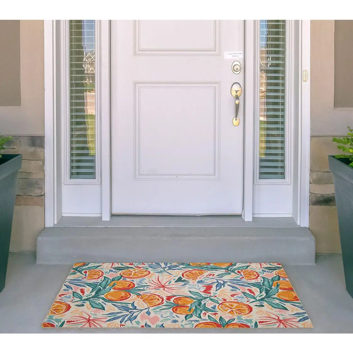 Linon Home Decor Pensacola2' X 3'  Indoor/Outdoor Washable Rug