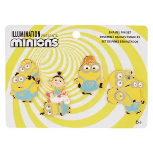 Despicable Me Minions 4-Piece Pin Set