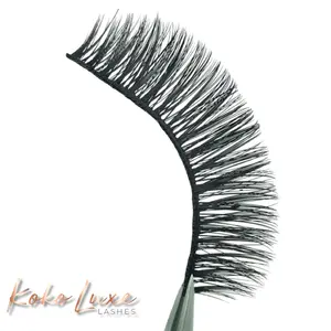 Amora Synthetic Hand-Crafted False Eyelashes - D Curl