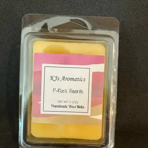 KJs Aromatics P-Roc's Favorite Wax Melts Handmade 2 oz Scented Wax Melts
