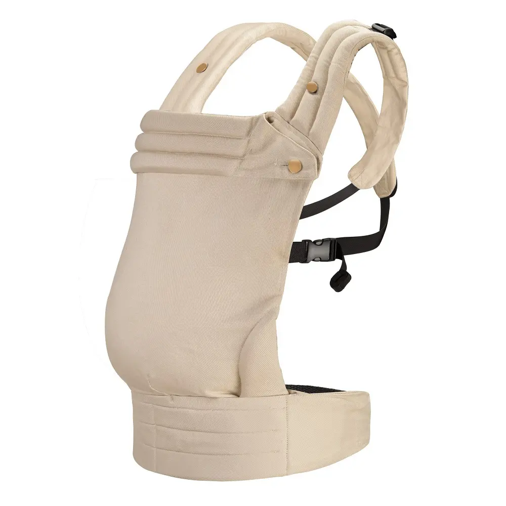 Ergonomic Baby Carrier with Hip Seat, Lightweight All-Season Adjustable Backpack for Baby and Toddler Outdoor Travel, Lightweight Ergonomic Carrier, Polyester, Cotton, Hand Wash Only, Knit, Sleeveless, Backpack Carrier