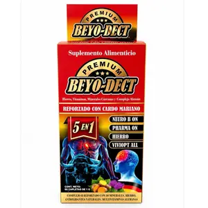 Beyo Dect 5 in 1 Reinforced with Cardo Mariano 60 tab Vitamins, Iron, Minerales, Turmeric