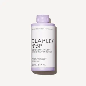 OLAPLEX Nº.5P Blonde Enhancer Toning Conditioner - Highly Concentrated Purple Conditioner to Brighten, Tone, & Smooth