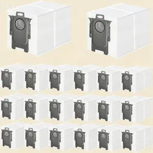 3L Capacity Dust Bag Replacement 20-Pack Compatible with Roborock Vacuums QV 35A Qrevo S5V Saros 10 10R Q Revo Qrevo S Qrevo Pro Qrevo MaxV Qrevo Master Qrevo Plus S8 Max Ultra S8 MaxV Ultra Qrevo Slim Vacuum Cleaner High-Capacity Reusable