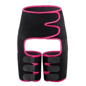 High-Rise Workout Support Band with Dual Thigh Straps