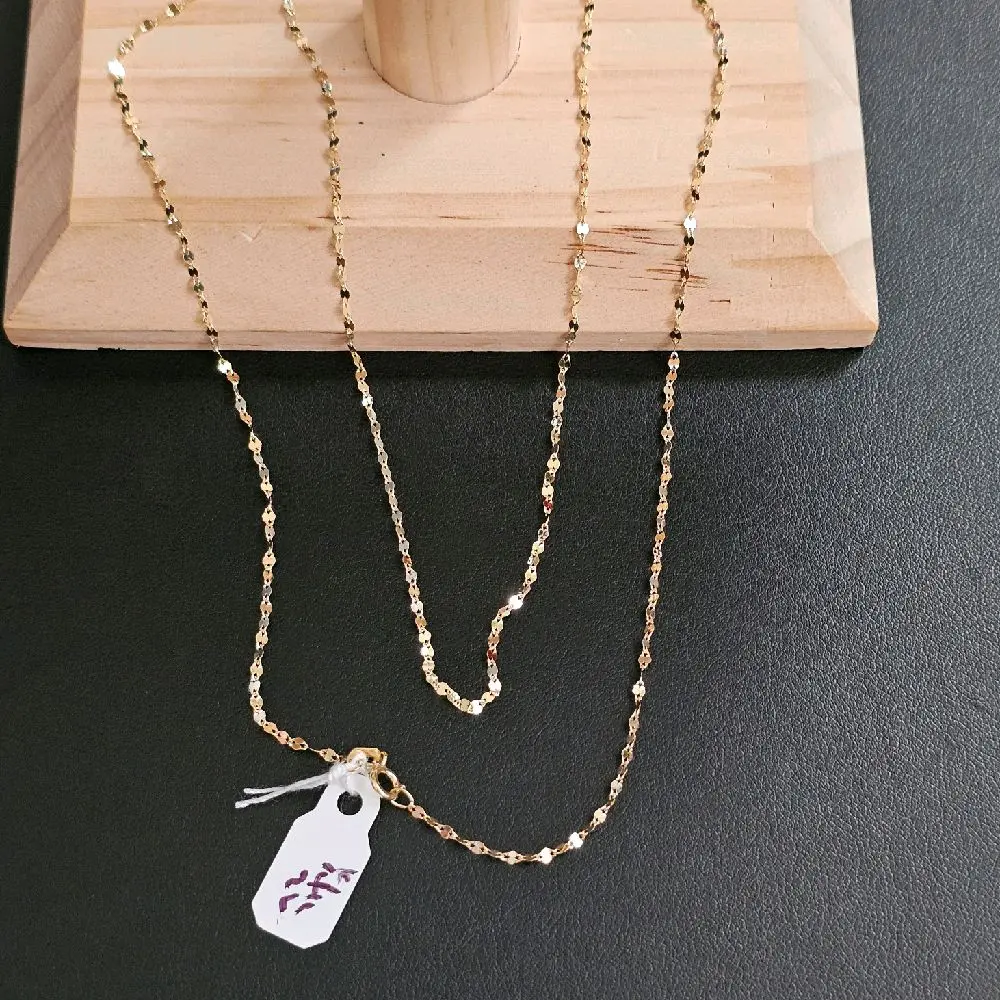 14k gold necklace 22 inch