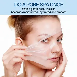 Zero Pores Wrap Mask - Salicylic Acid + 30% Clay, No-Wash Pore Spa for Clear, Smooth & Hydrated Skin! #GlowUp #PoreSpa，Net：50g, Deep Moisture Mask
