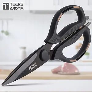 Multifunctional Heavy-Duty Kitchen Scissors,Flexible Handle with Thickened Sharp Blades for Cutting Chicken Bones/Meat and Vegetables. Household Sewing Fabric Scissors,Office School Multi-Purpose Paper Cutter Gift Idea,Poultry Shears daily cooking